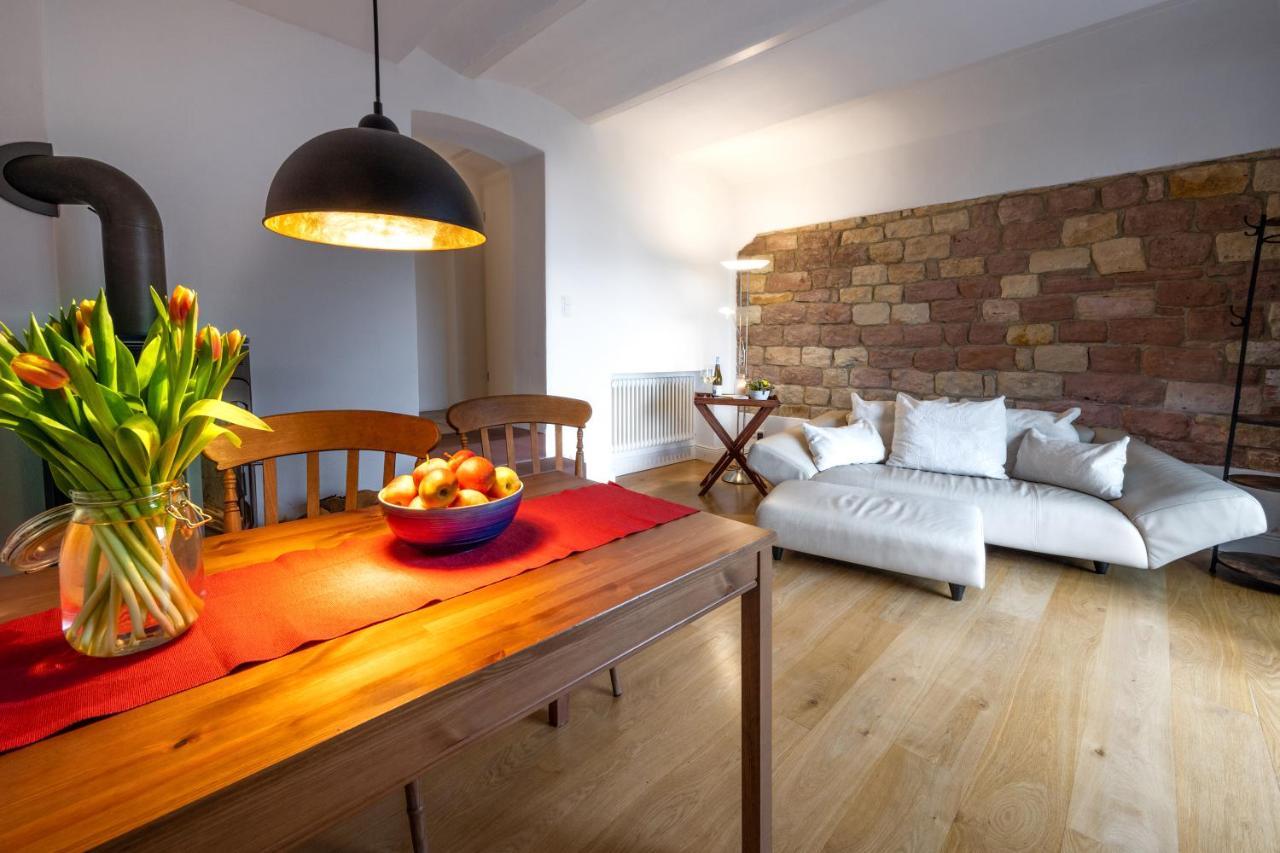 Romantische Ferienwohnung In Jugendstilvilla - Villa Del Viento Neustadt an der Weinstraße Exterior foto